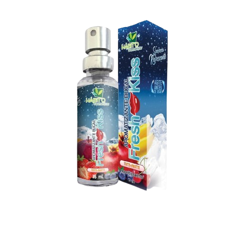 Aromatizante Bucal Fresh Kiss Tutti-Frutti 15mL