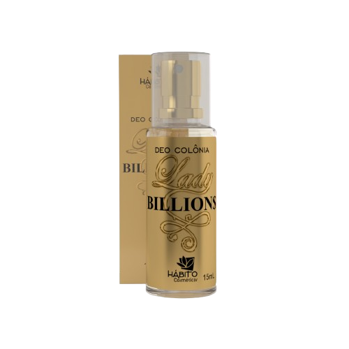 Deo Colônia Lady Billions 15mL