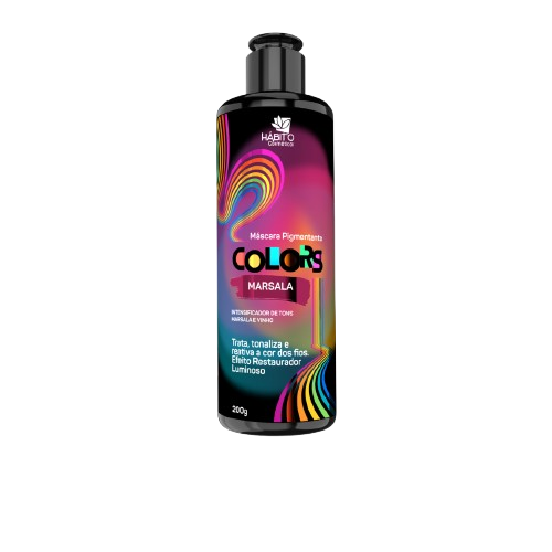 Máscara Pigmentada Marsala 200g