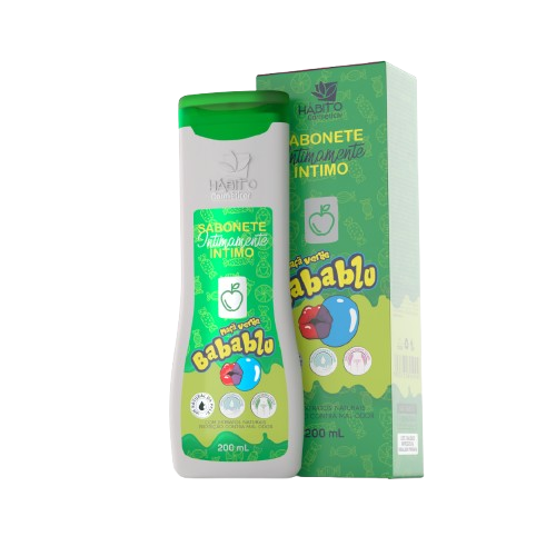 Sabonete Intimo Babablu Maçã Verde 200ml
