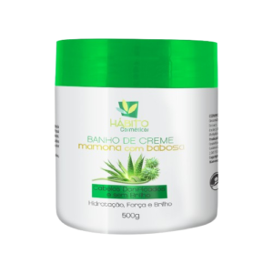 Banho de Creme Mamona com Babosa 500g