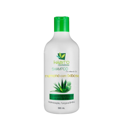Shampoo Mamona com Babosa 500mL
