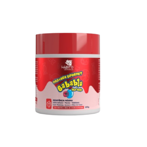 Máscara Gourmet Babablu Morango 500g