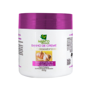Banho de Creme Alho Desodorizado 500g