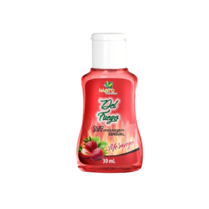 Óleo para Massagen Del Fuego Morango 30ml