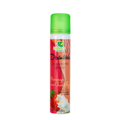 Desodorante Sensual Desinibida Morango com Chantilly 100mL