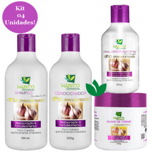 Kit Alho Desodorizado