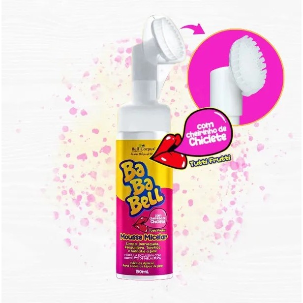 Mousse Micelar Bablabu Tutti Frutti 150ml - Imagem 3