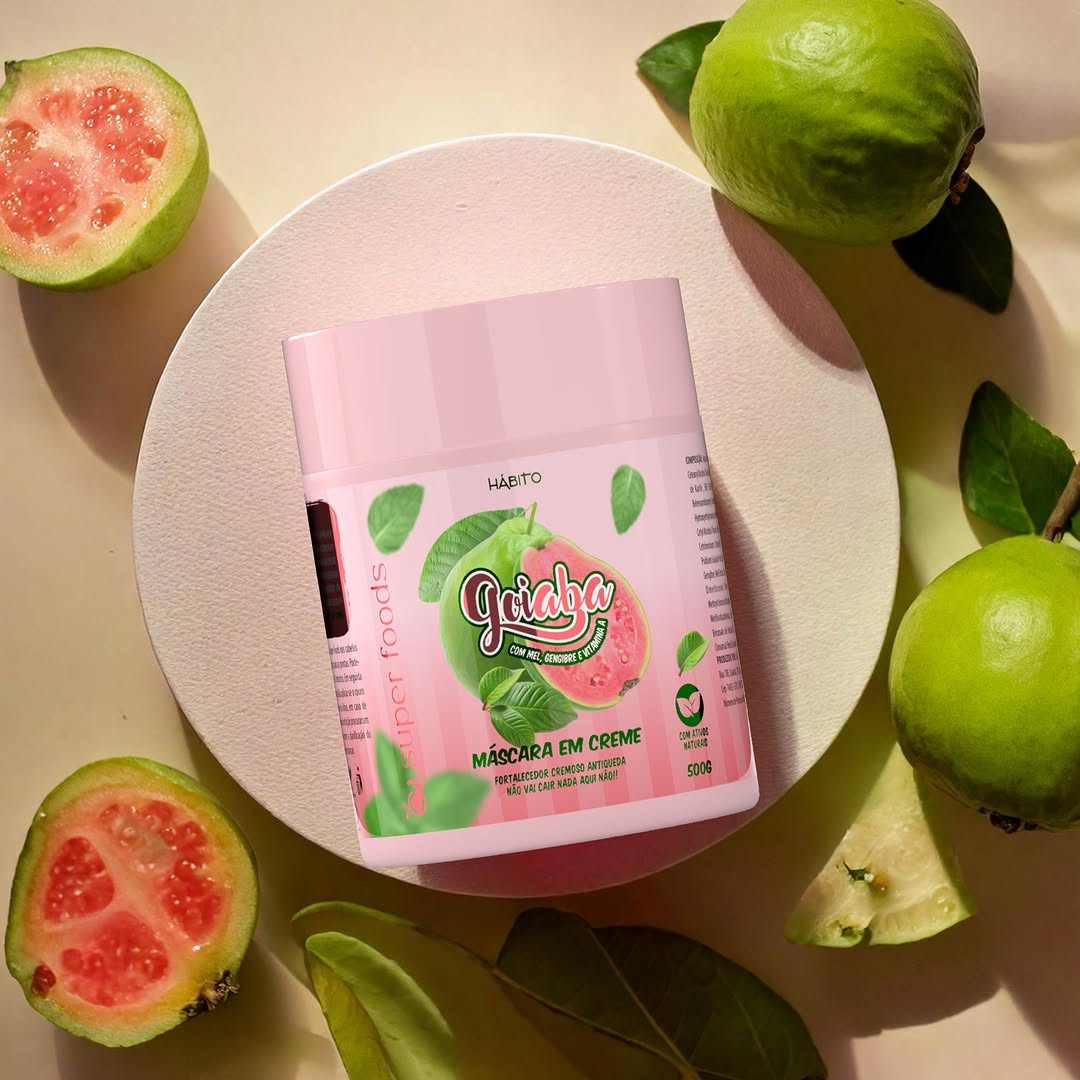 Máscara em Creme Goiaba Super Foods 500g