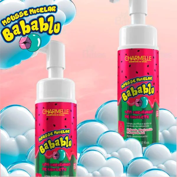 Mousse Micelar Bablabu Melancia 150ml - Imagem 3
